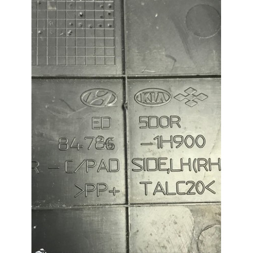 Накладка торпеди Kia Ceed 2006-2012 847861H900